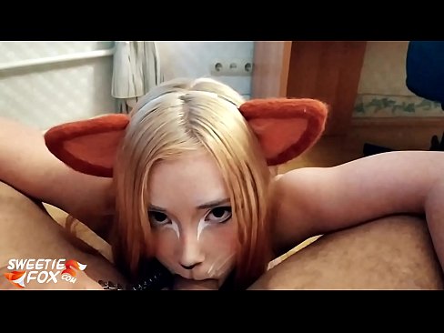 ❤️ Кицунэ заглотить хуй и сперма в рот ❤️❌ Красивое порно на нашем сайте ️